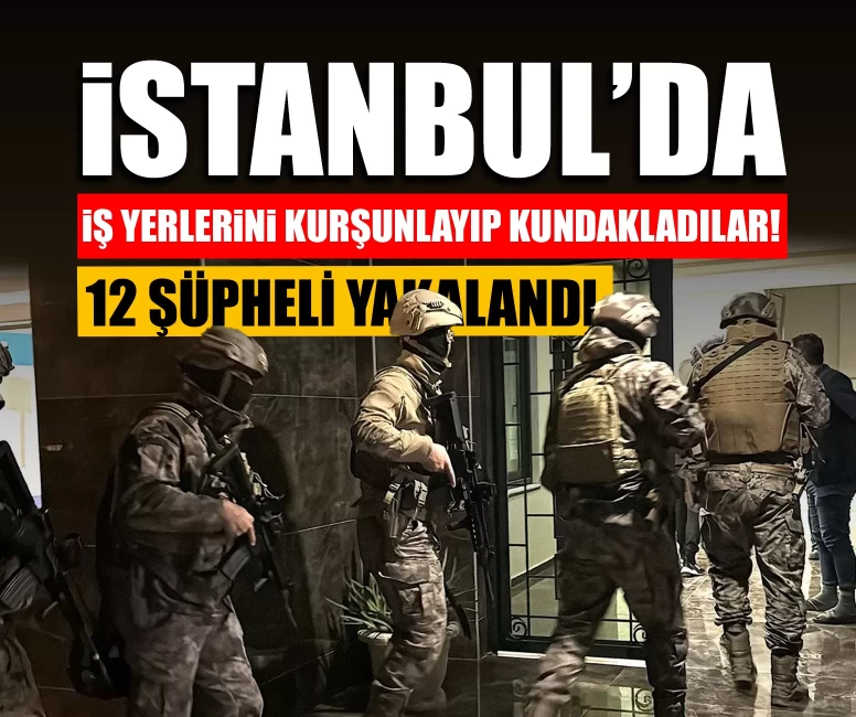 İstanbul’da iş yerlerini kurşunlayıp kundakladılar!