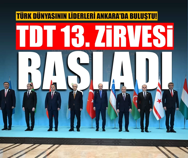 Türk Devletleri Teşkilatı Zirvesi başladı