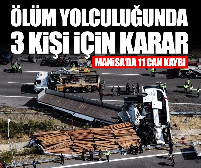 Ölüm yolculuğunda 3 kişi için karar