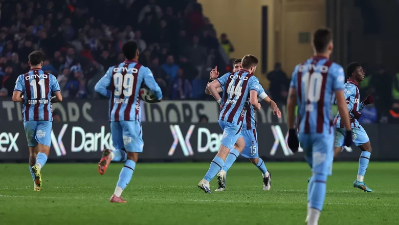 Trabzonspor derbilerdeki galibiyet hasretini sonlandıramadı