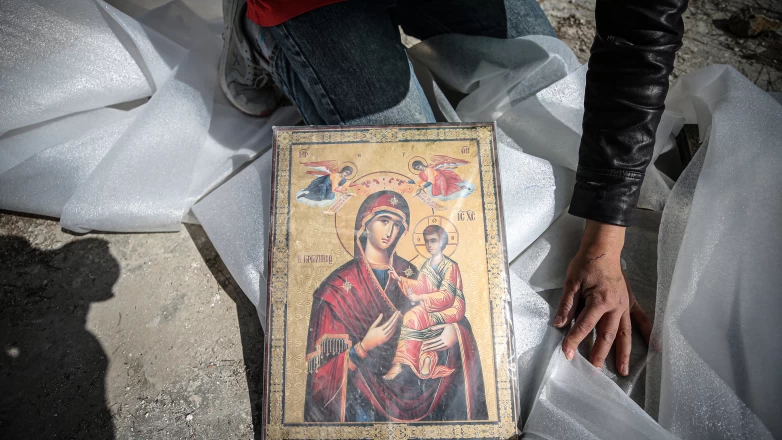 Hatay'ın hafızası tarihi yapıların enkazından 300'e yakın eser kurtarıldı