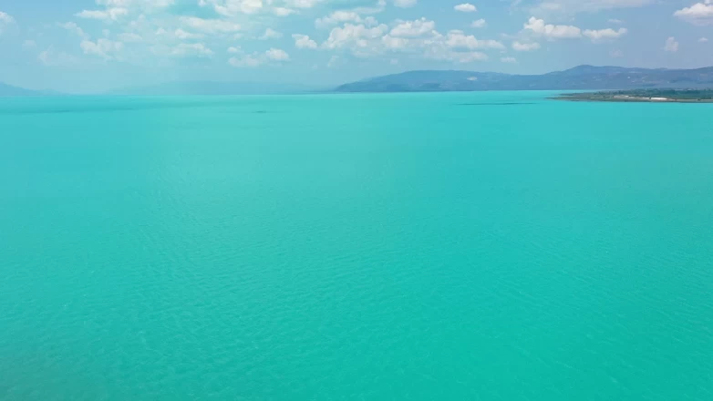 İznik Gölü'nde doğanın büyüleyici dansı!