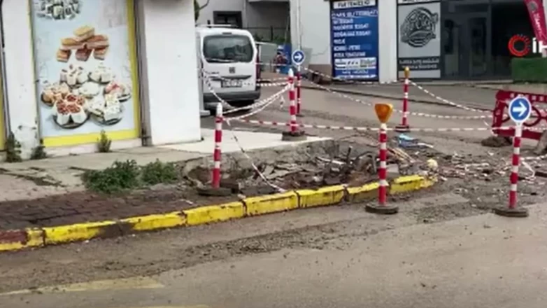 Derince’de su almak için indi, facia yaşandı