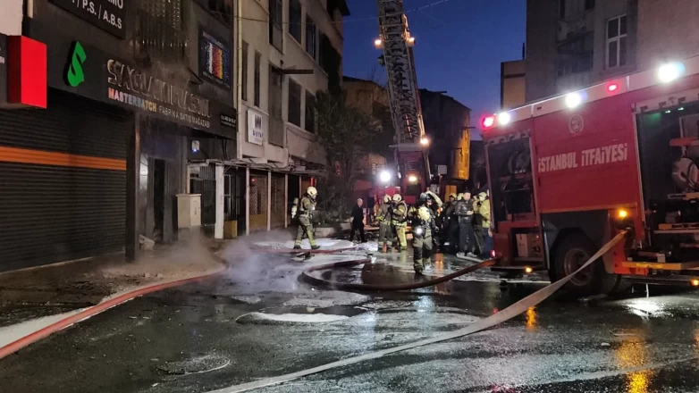 Bayrampaşa'da korku dolu dakikalar