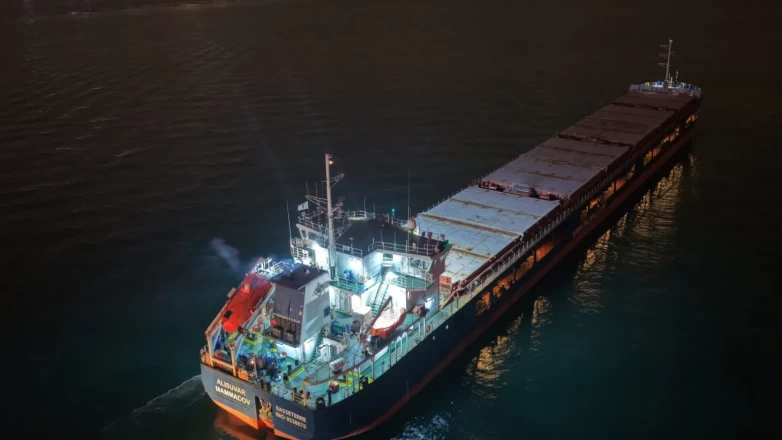 İstanbul Boğazı'nda gemi arızası