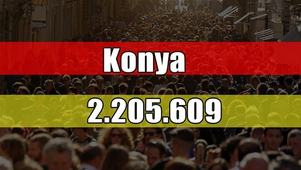 Hangi ilde kaç kişi yaşıyor! En az olan şehir... 7