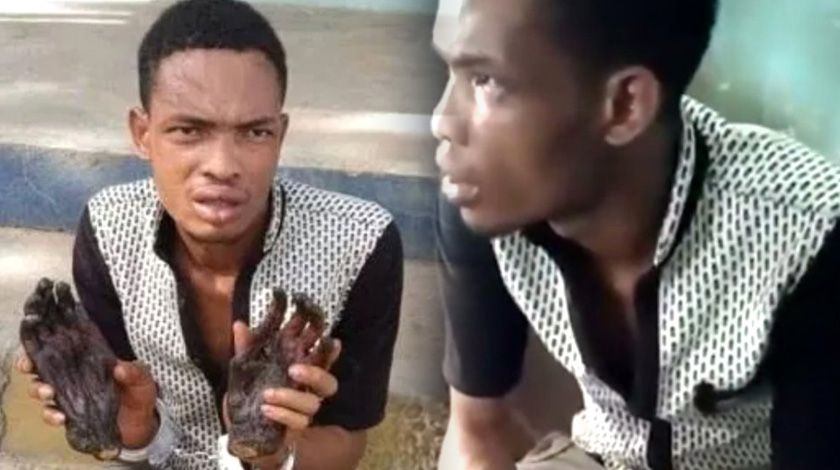 Elindeki poşetten kurutulmuş insan elleri çıktı! İtirafı ise şoke etti 5