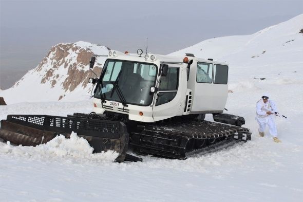 Karlı dağların zirvesinde vatan savunması! 9