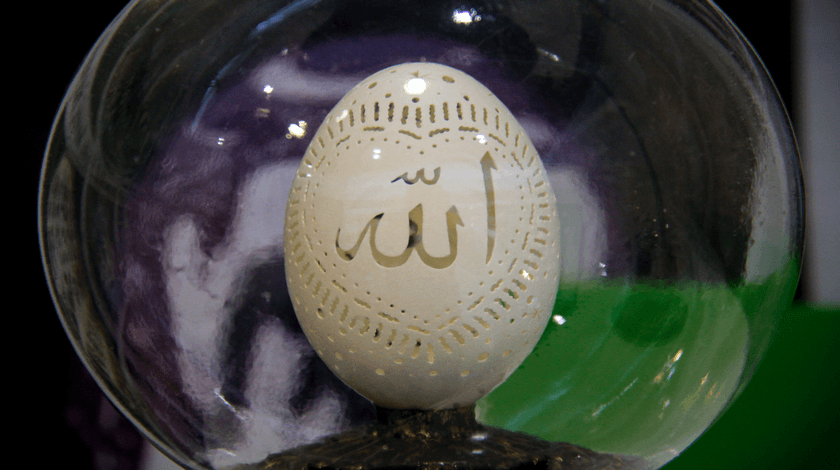 Yumurta kabuklarını sanat eserine dönüştürüyor 4