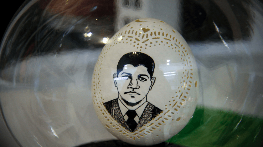 Yumurta kabuklarını sanat eserine dönüştürüyor 6