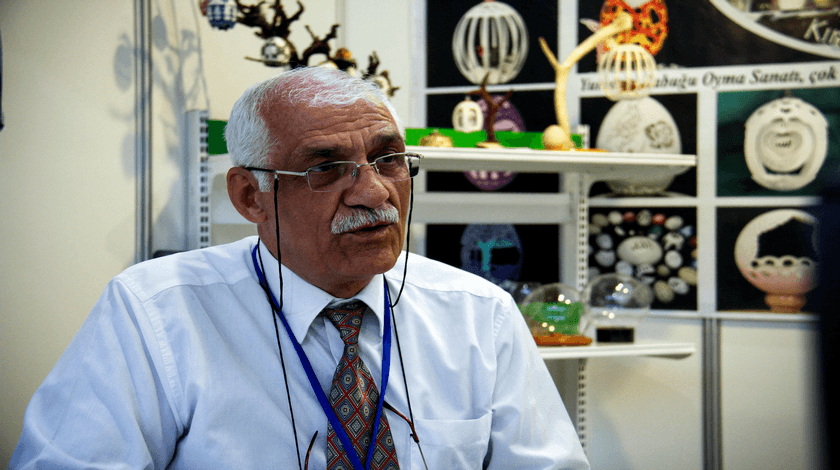 Yumurta kabuklarını sanat eserine dönüştürüyor 11