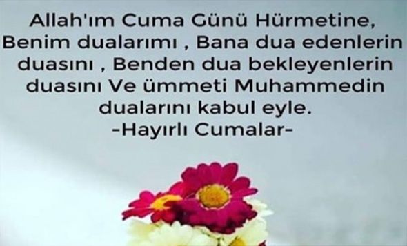 En güzel resimli Cuma mesajları 35