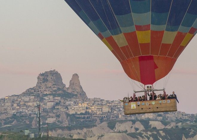 Turistlerin gözdesi sıcak hava balonları 11