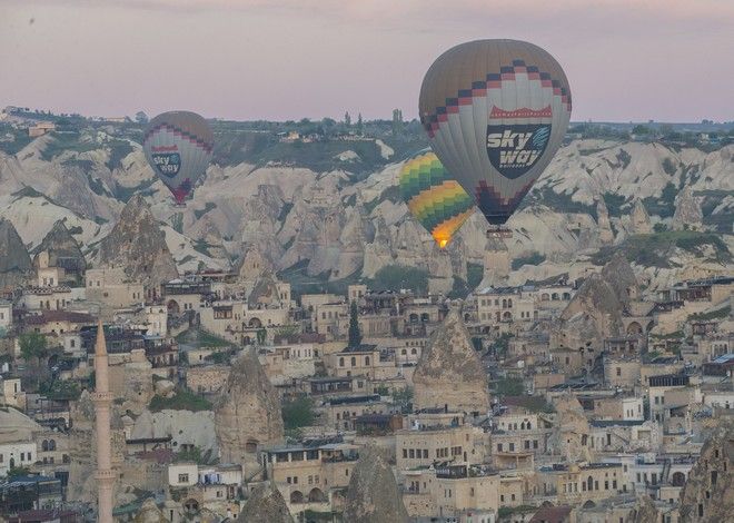 Turistlerin gözdesi sıcak hava balonları 12
