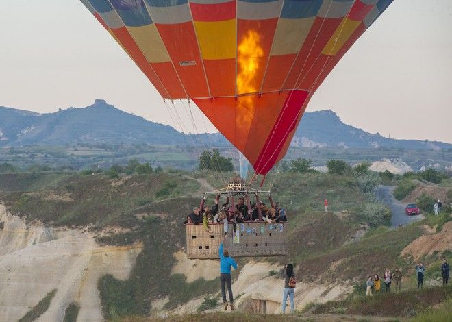 Turistlerin gözdesi sıcak hava balonları 13