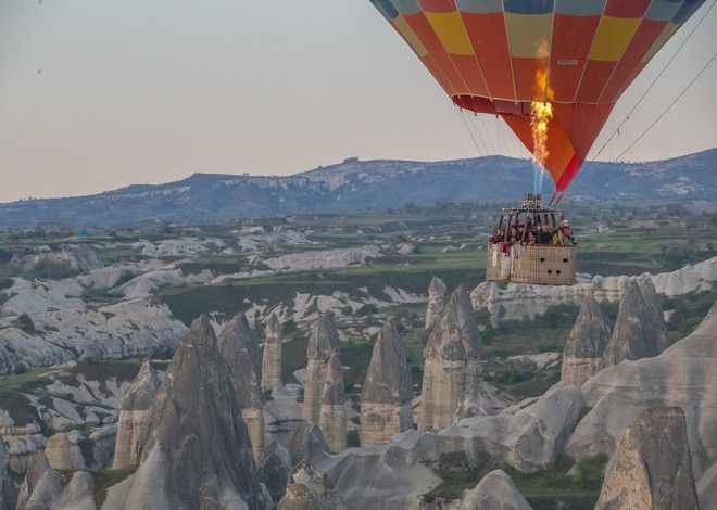 Turistlerin gözdesi sıcak hava balonları 14