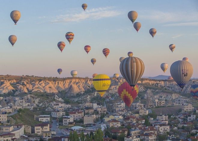 Turistlerin gözdesi sıcak hava balonları 18