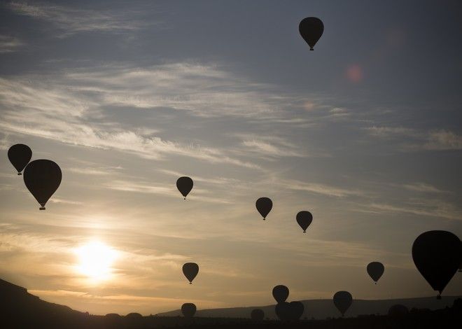 Turistlerin gözdesi sıcak hava balonları 19