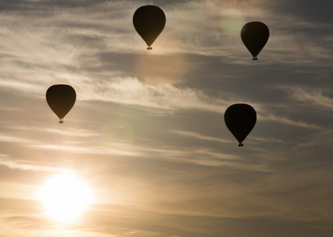 Turistlerin gözdesi sıcak hava balonları 23