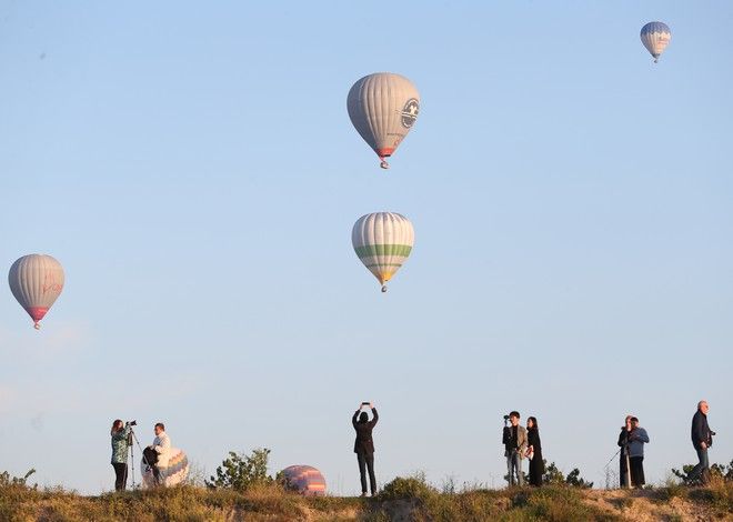 Turistlerin gözdesi sıcak hava balonları 26
