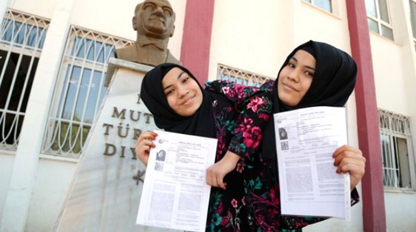 Türkiye'de bir ilk! Onlar da YKS'ye girdi 1