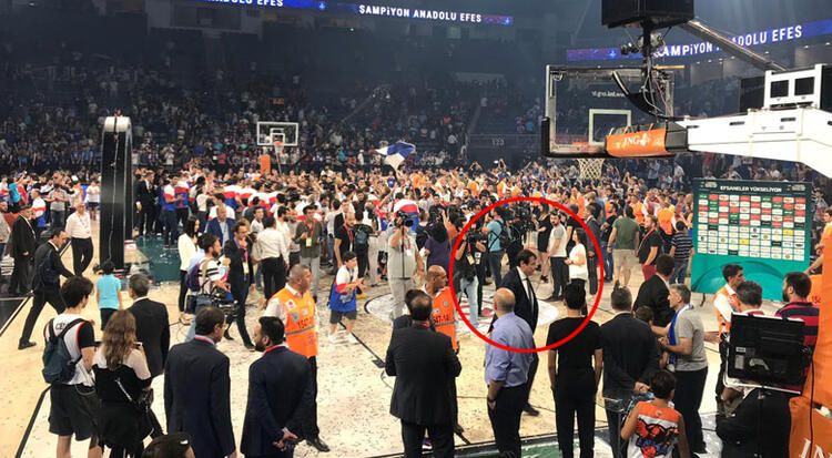 Ergin Ataman'dan maç sonu olay görüntü! 6