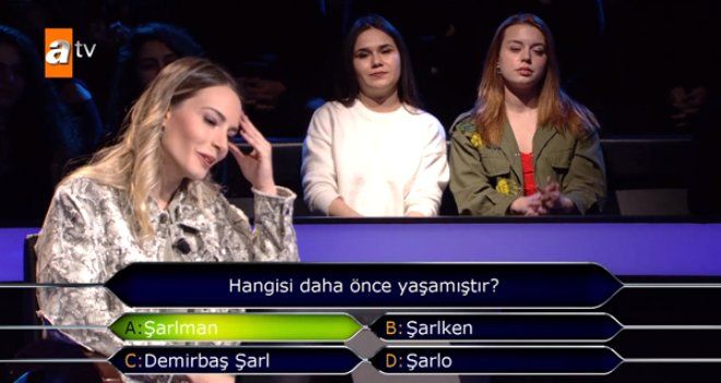 Kim Milyoner Olmak İster'e damgasını vurdu! 1 milyonluk soru... 9