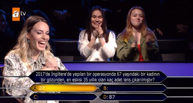 Milyonluk soruya 1 kala! Damgasını vurdu 10