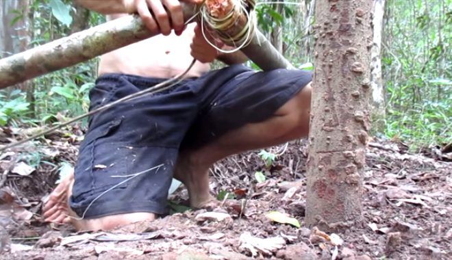 Doğadaki imkanlarla yaptı! Adeta medeniyet kurdu 7