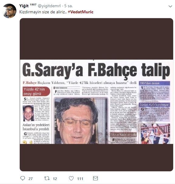 Vedat Muriç açıklandı, sosyal medya yıkıldı! 1