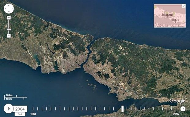 Google yayınladı, milyonlar takip etti! İşte İstanbul'un değişimi... 21