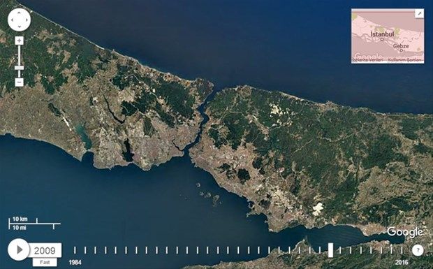 Google yayınladı, milyonlar takip etti! İşte İstanbul'un değişimi... 26