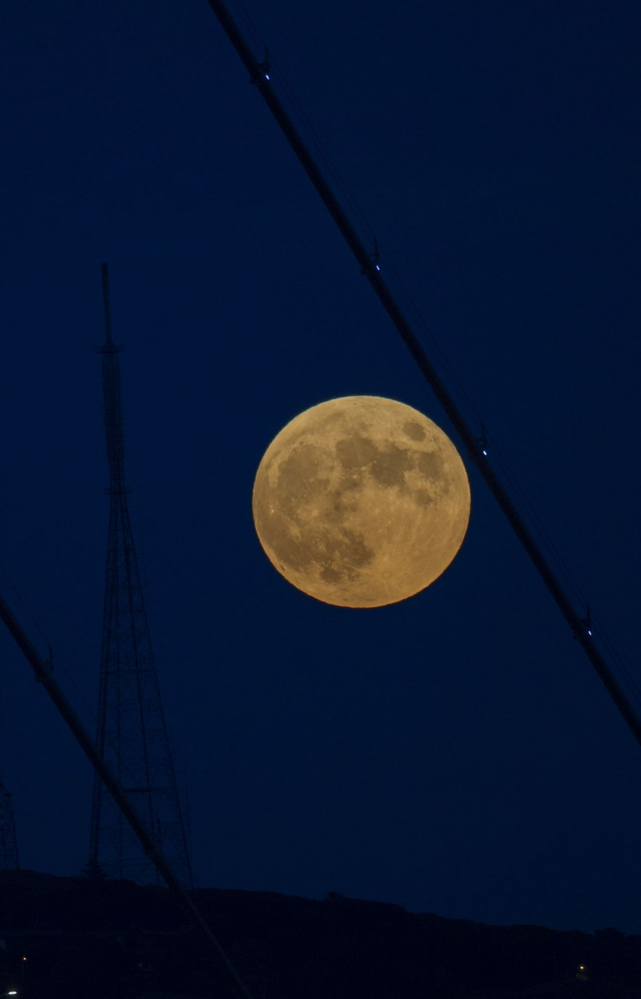 Türkiye 'Dolunay'ı böyle izledi! İşte görüntüler 11