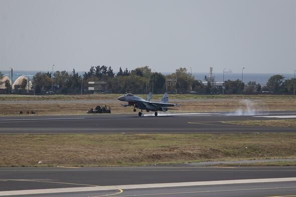 F-35'e alternatif gösteriliyor! SU-35 İstanbul semalarında 6