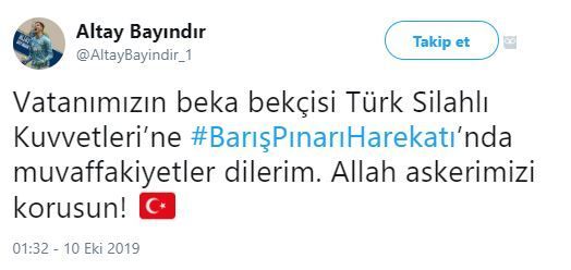 Operasyon sürüyor! Futbol camiasından Mehmetçik'e tam destek 4