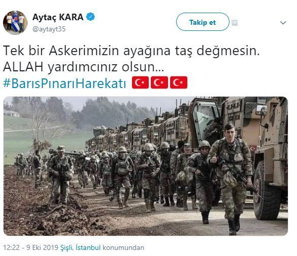 Operasyon sürüyor! Futbol camiasından Mehmetçik'e tam destek 7