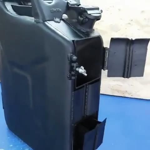 Benzin bidonuyla bakın ne yaptı 23