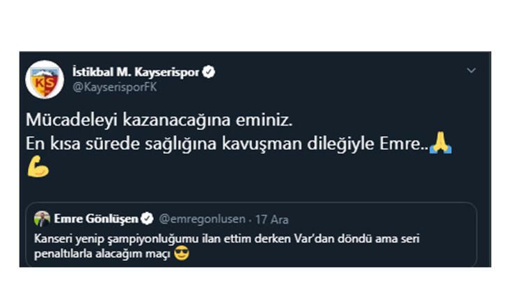Emre Gönlüşen'e destek mesajları! Kanseri yendim derken... 16
