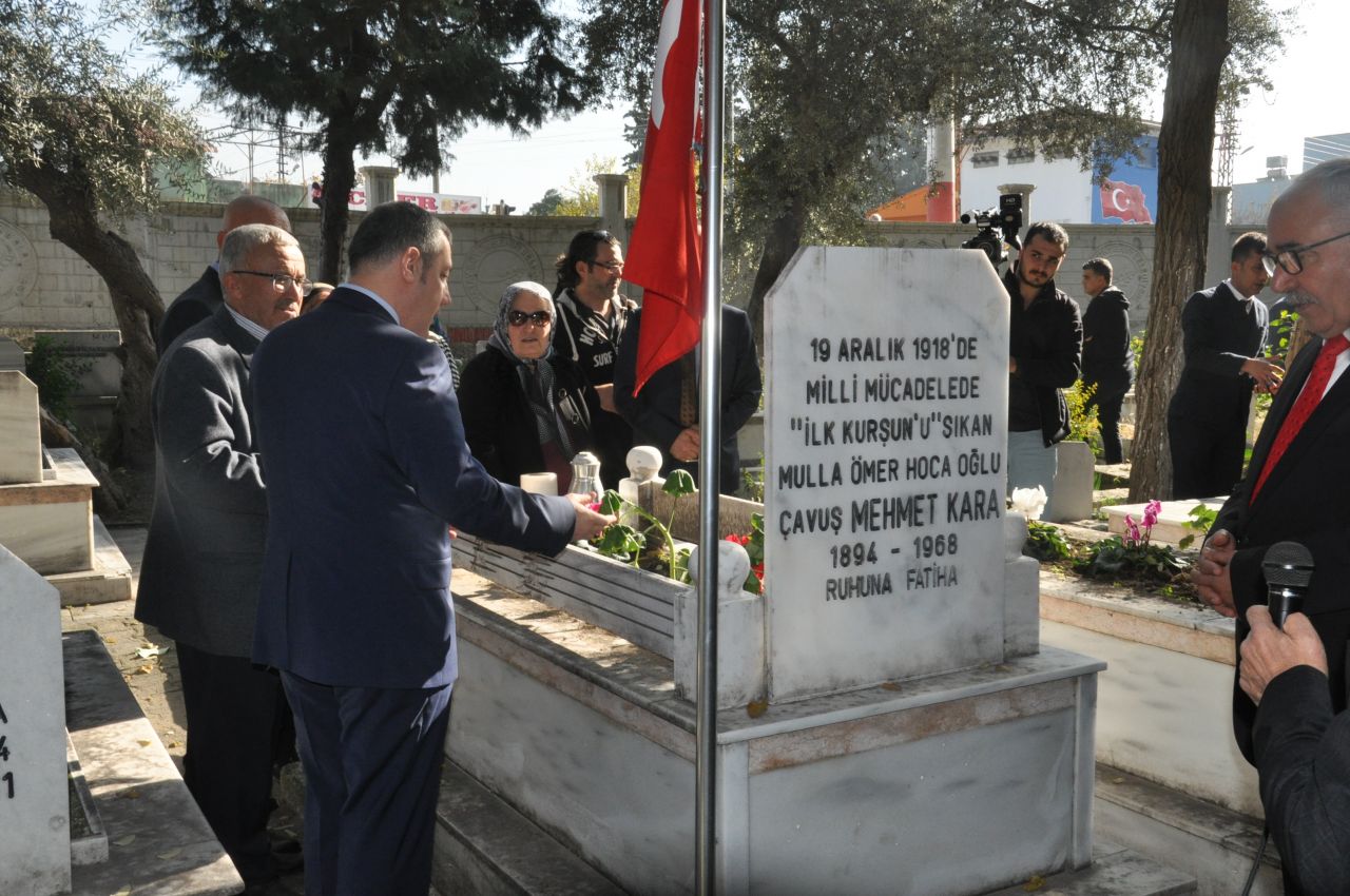 Milli Mücadele’de ilk kurşunun atılışının 101. yılı kutlandı 2