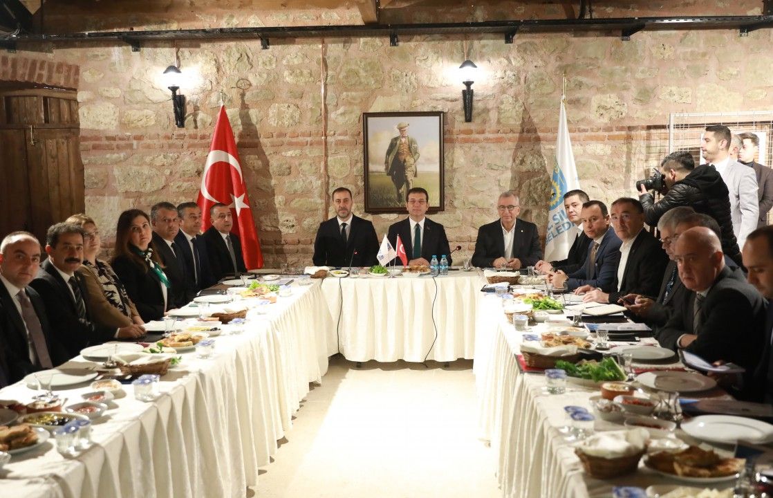 Başkan Yılmaz, Ekrem İmamoğlu'nu misafir etti 3