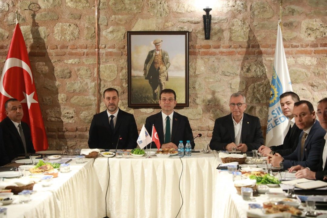 Başkan Yılmaz, Ekrem İmamoğlu'nu misafir etti 4