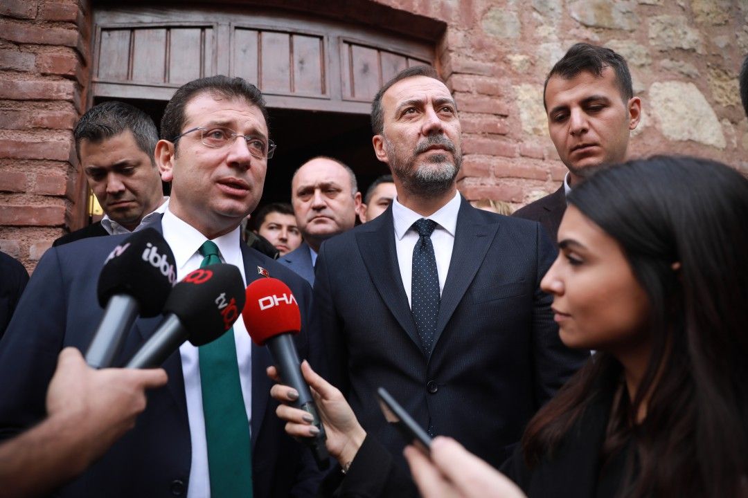 Başkan Yılmaz, Ekrem İmamoğlu'nu misafir etti 6