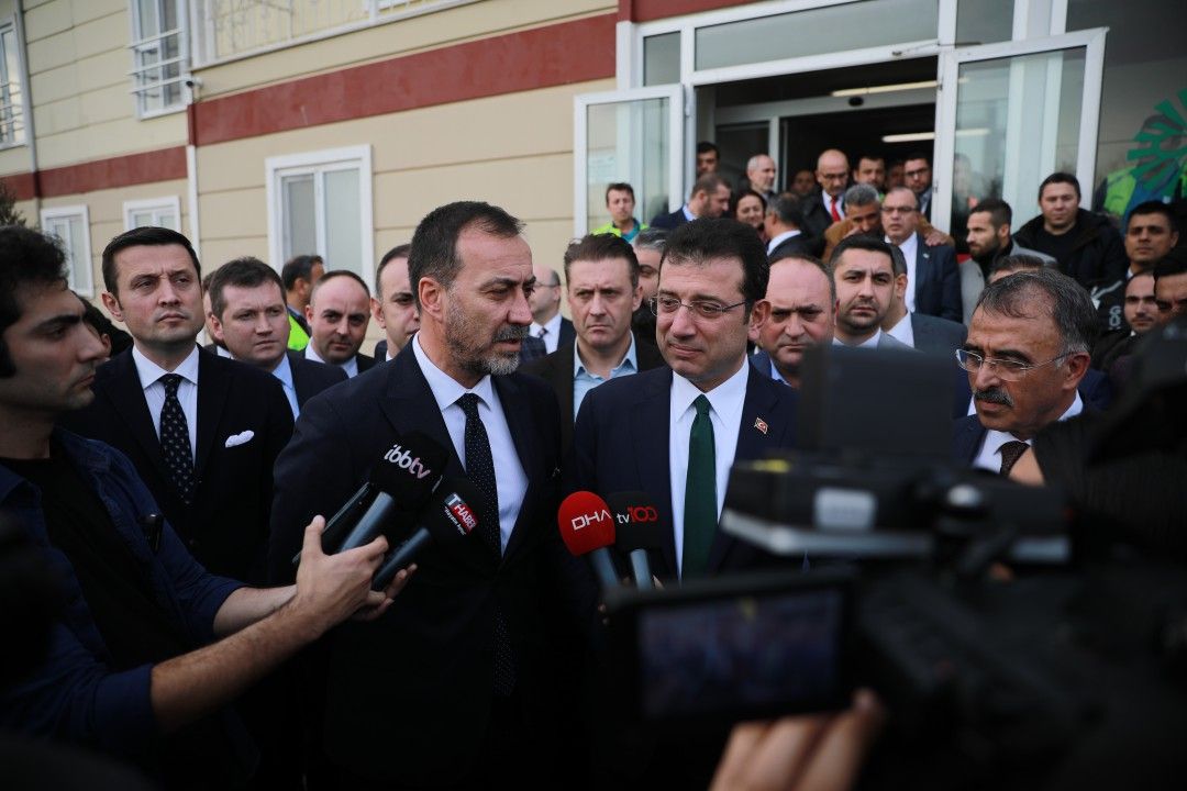 Başkan Yılmaz, Ekrem İmamoğlu'nu misafir etti 14