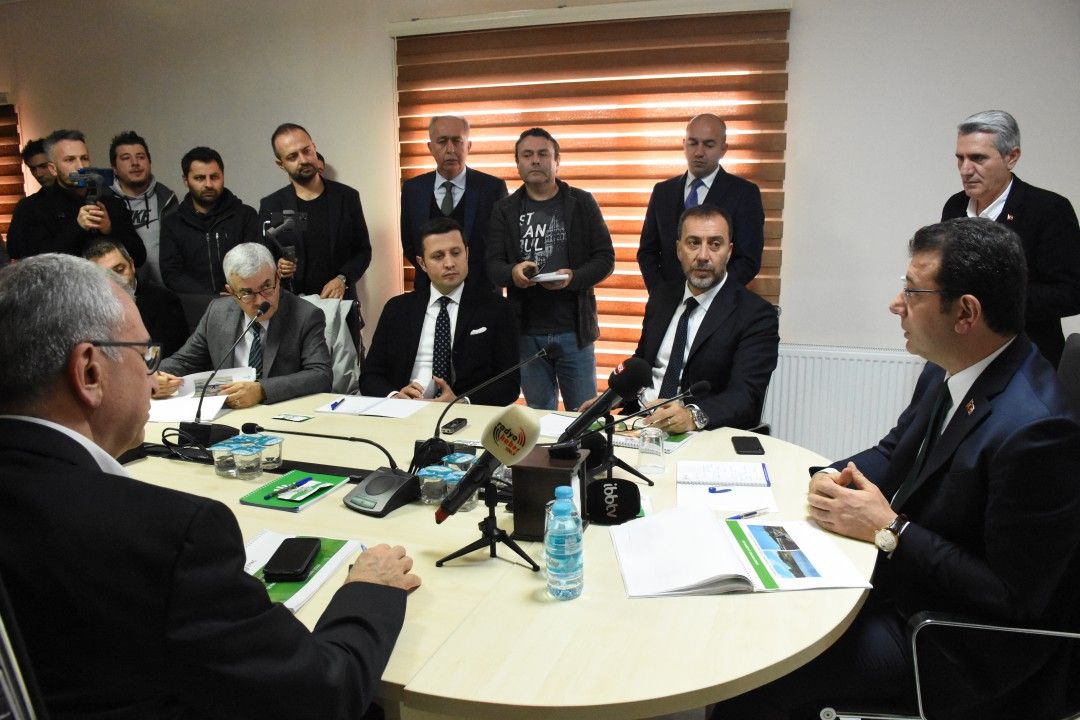 Başkan Yılmaz, Ekrem İmamoğlu'nu misafir etti 16