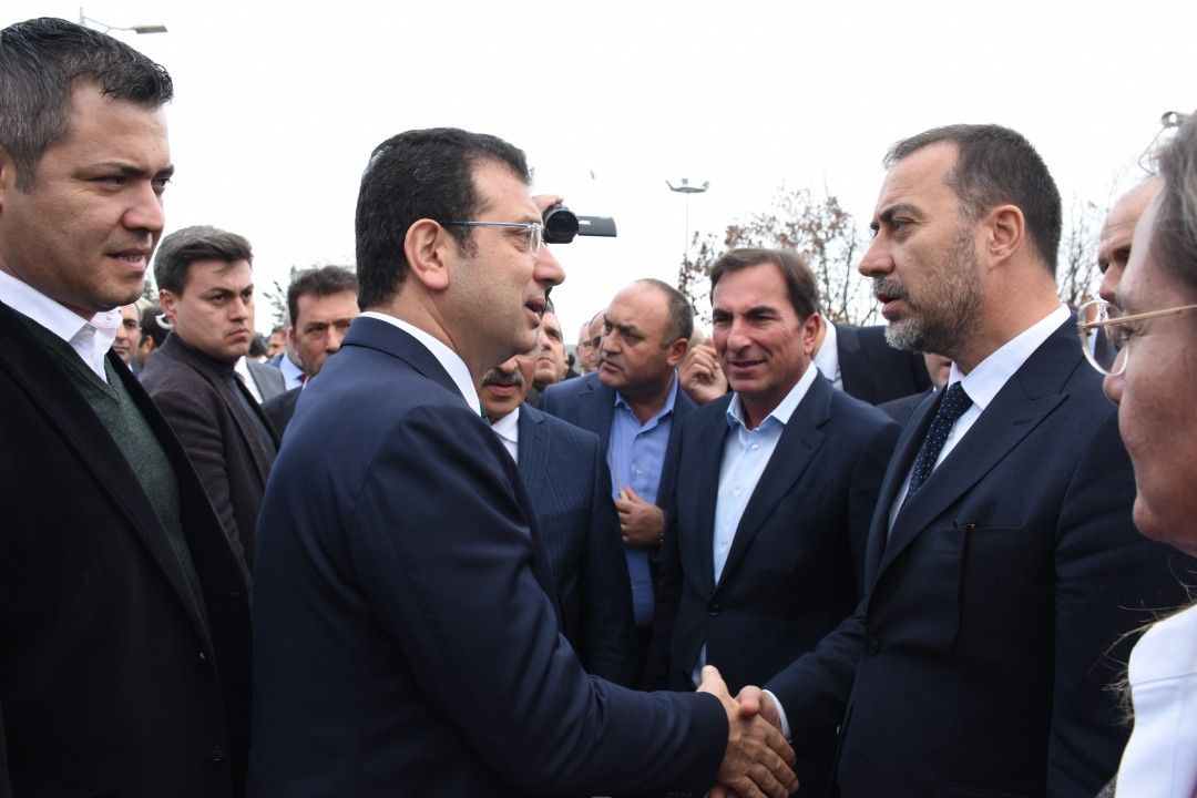 Başkan Yılmaz, Ekrem İmamoğlu'nu misafir etti 17