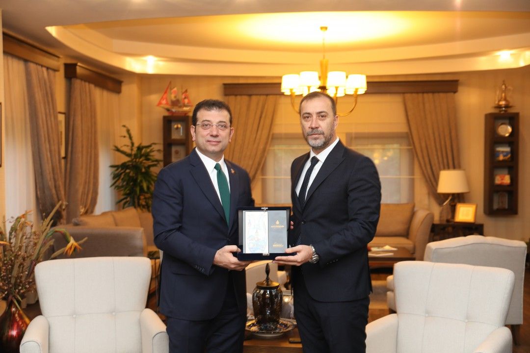 Başkan Yılmaz, Ekrem İmamoğlu'nu misafir etti 18