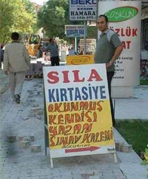 Yurdum insanı yine iş başında! Yazdığı şey... 46