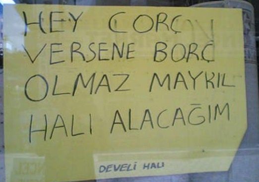 Yurdum insanı yine iş başında! Yazdığı şey... 113