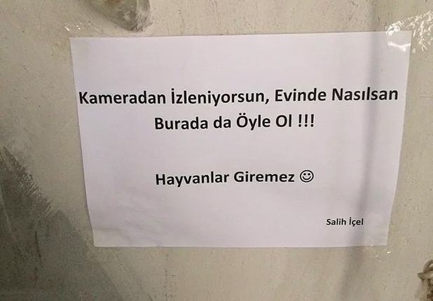 Yurdum insanı yine iş başında! Yazdığı şey... 172