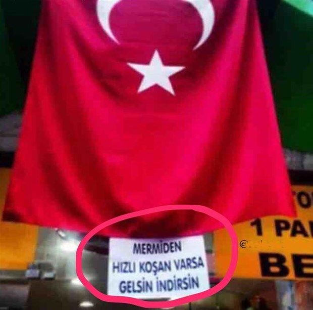 Yurdum insanı yine iş başında! Yazdığı şey... 180